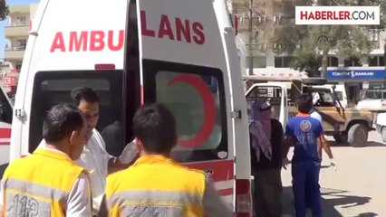 Rakka kentindeki çatışmalarda yaralanan 10 kişi getirildi -