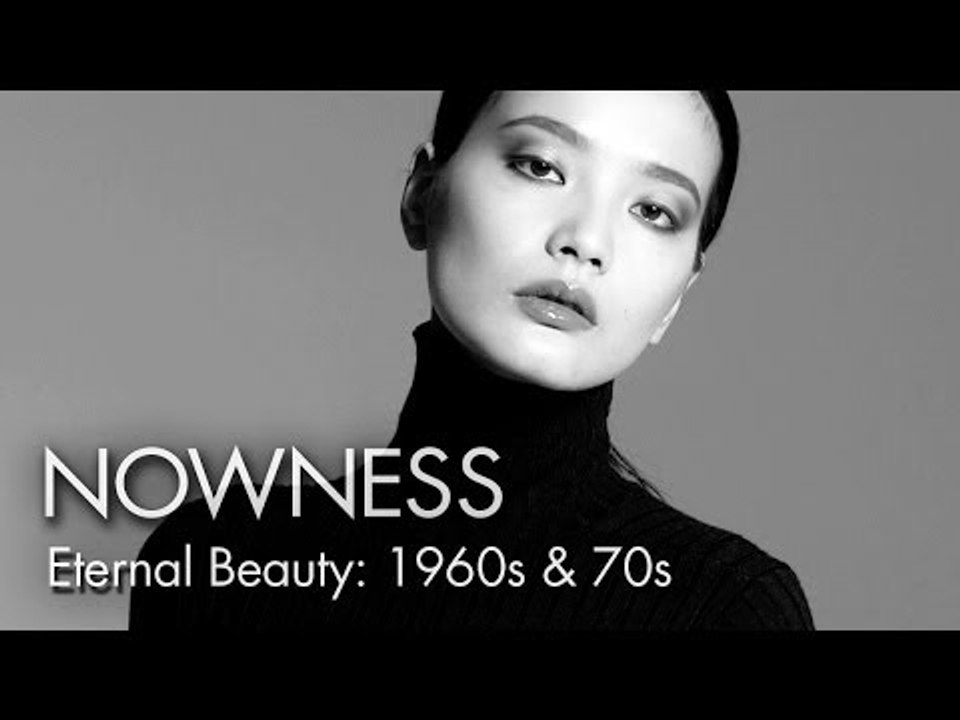 60s & 70s Inspired Makeup Tutorial Featuring Chinese Model Li Wei