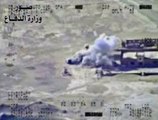 Irak : vue aérienne des bombardements contre l'Etat islamique