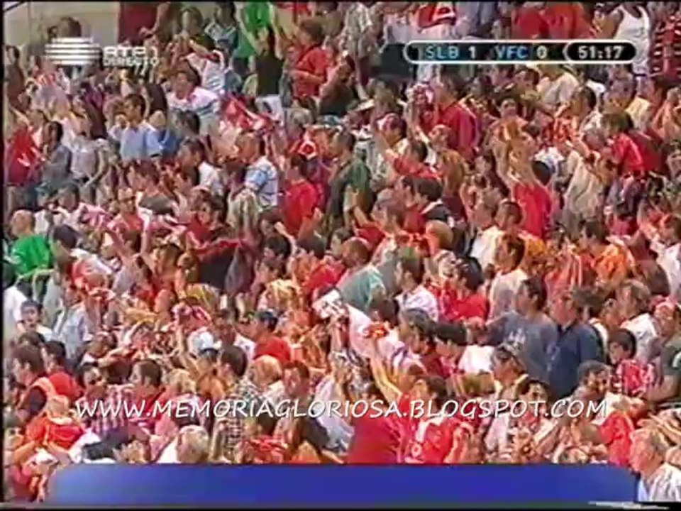 Benfica-1 V. Setúbal-0 de 2005