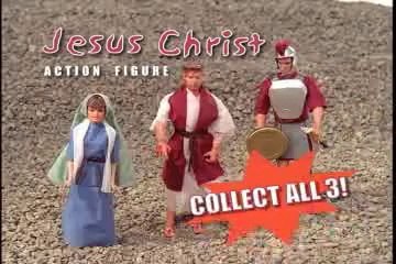 Le jouet Jesus Action Man