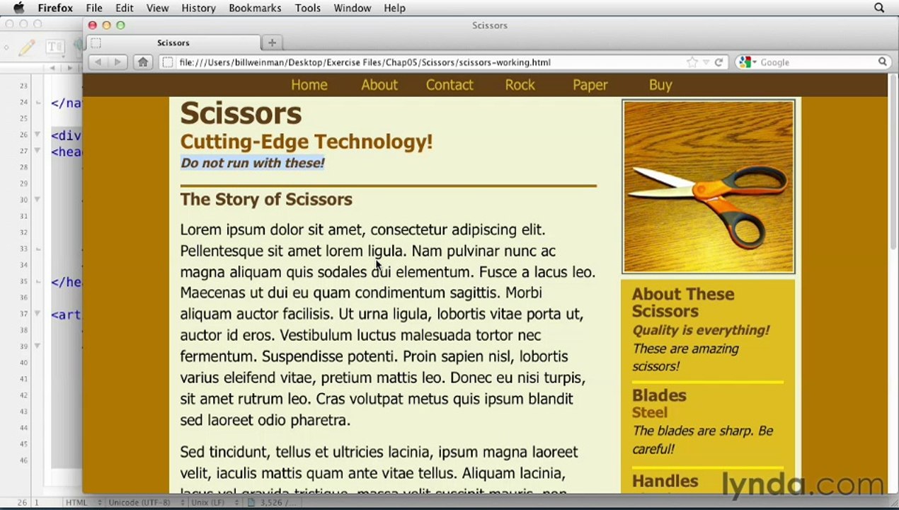 34 - Some CSS examples