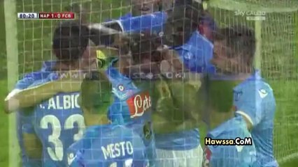 Napoli Vs Barcelona Goal | هدف مباراة نابولى × برشلونه