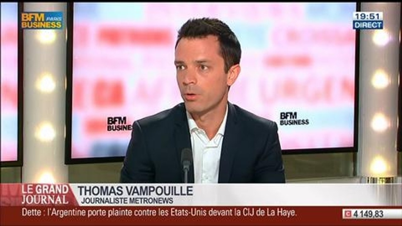 Benjamin Masse-Stamberger et Thomas Vampouille, dans Le Grand Journal - 07/08 7/7