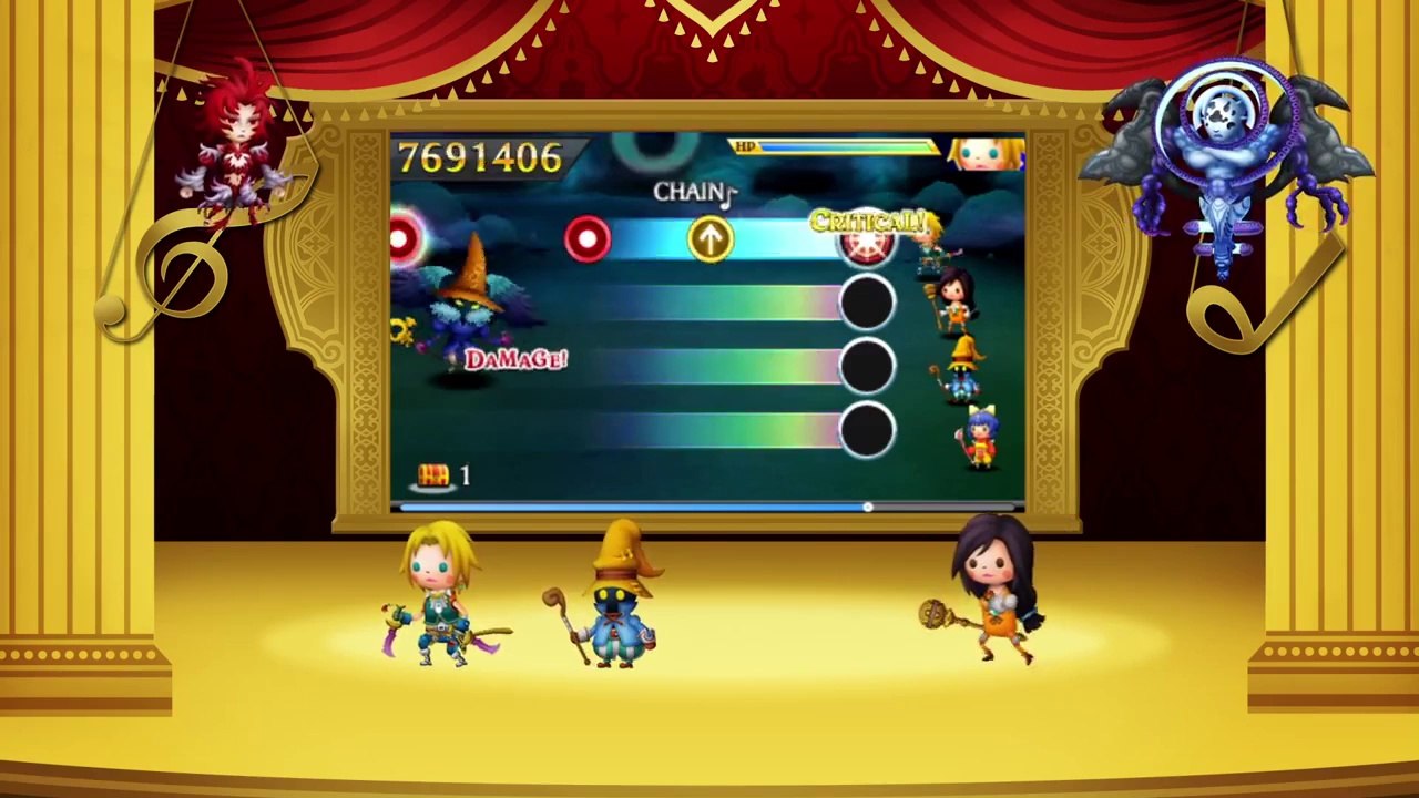 Theatrhythm Final Fantasy: Curtain Call - Legacy of Music - FF VIII, IX, X, X-2 Vignette (3DS)