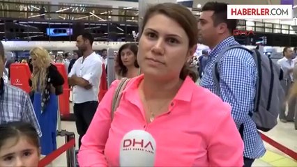 Yağış, Uçak Yolcularını da Etkiledi