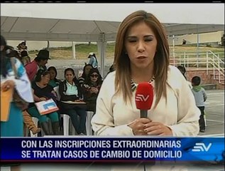 El domingo termina proceso extraordinario de inscripción escolar en Sierra y Oriente