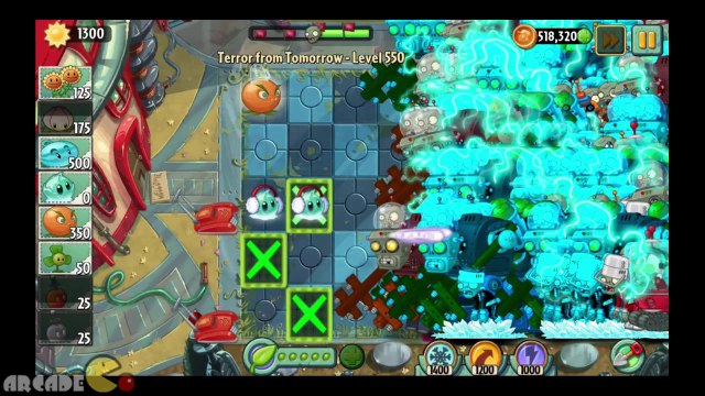 Plants Vs Zombies 2 It's About Time Impossible Endless Challenge All Worlds