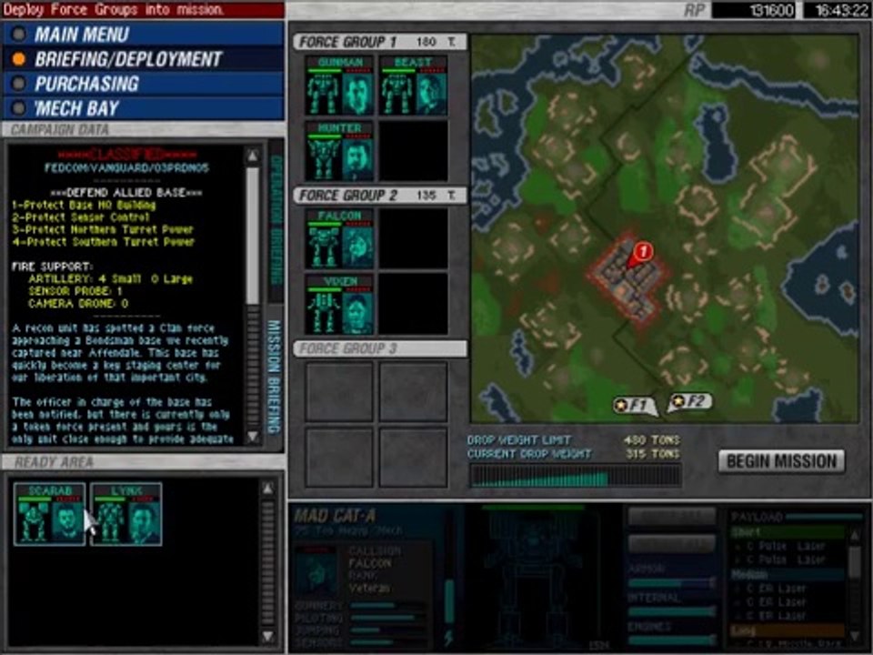 Let's Play MechCommander - Op3M5