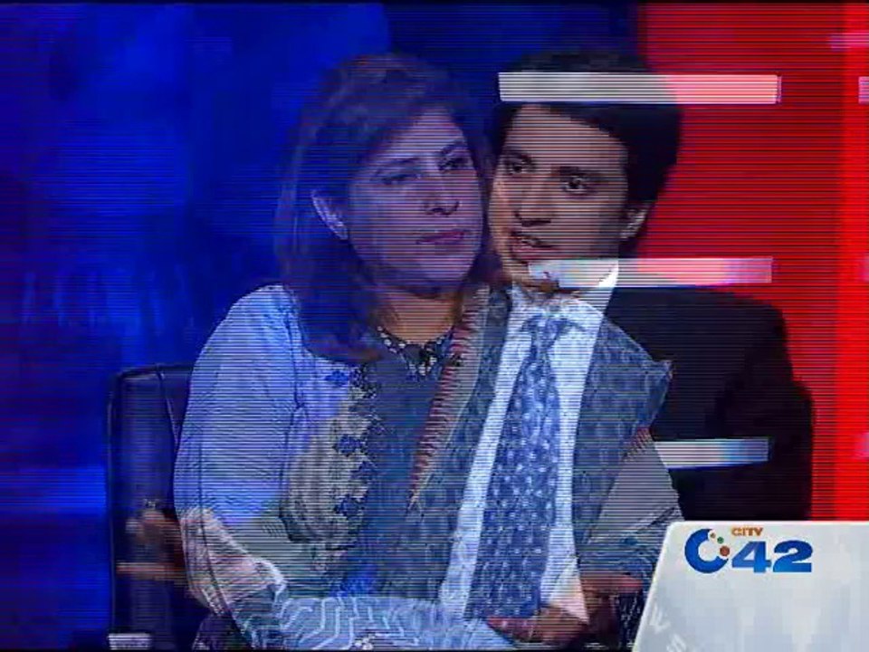 180 Degree PU Law College Principal Dr Shazia Qureshi With Ahmed Pervaiz Part 01 City42