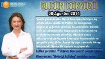 ASLAN Burcu, GÜNLÜK Astroloji Yorumu 08 Ağustos 2014, Astrolog DEMET BALTACI Bilinç Okulu