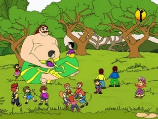 Animated Educational Short Story for Kids (The Beast and the Kids)