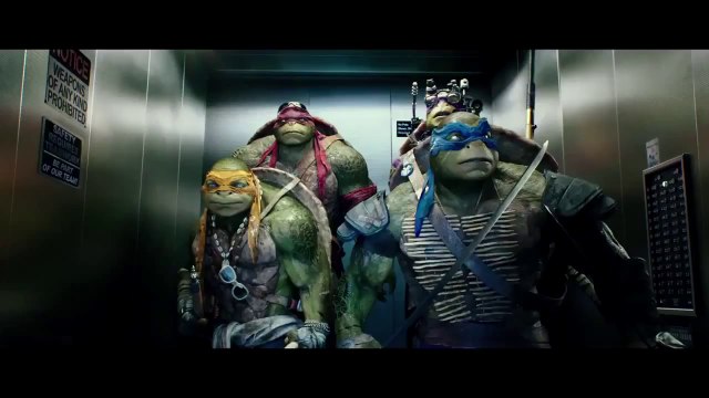 Teenage Mutant Ninja Turtles Official Movie CLIP - The Elevator (2014) - Ninja Turtle Movie HD