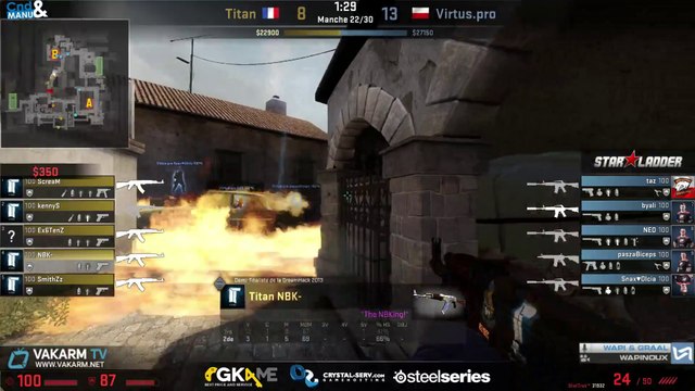 Starladder X - Titan vs Virtus.Pro- de_inferno