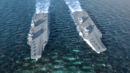 Thales - Queen Elizabeth Class Aircraft Carriers Simulation [720p]