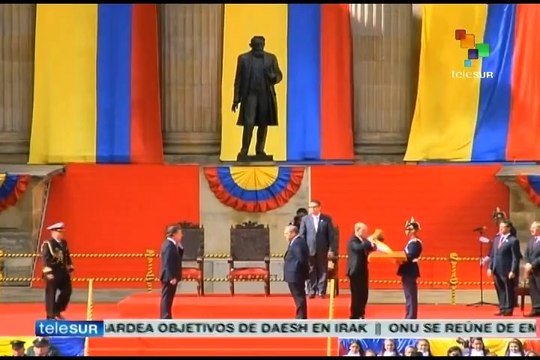 Pdte. Santos fue juramentado para su segundo mandato