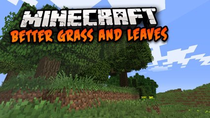 Minecraft Mod: Better Grass & Leaves Mod!