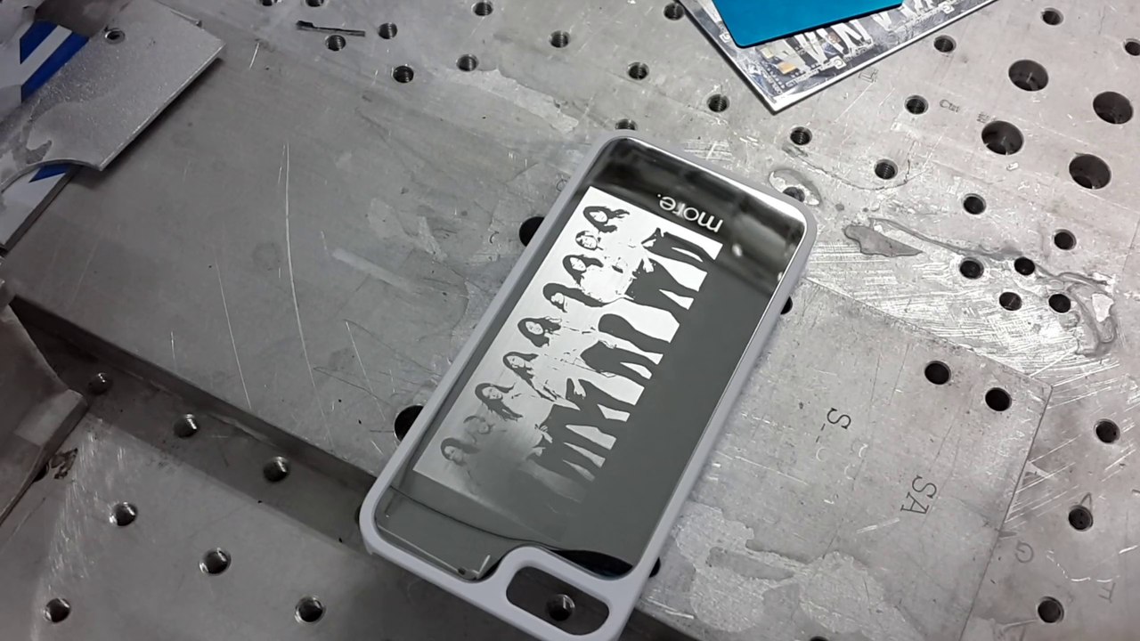 aluminum laser marking, mobile phone case laser marking, laser engraving, fiber laser marking machine, laser marker