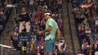 Marin Cilic vs Roger Federer 1-2 Round 3 Rogers Cup 2014