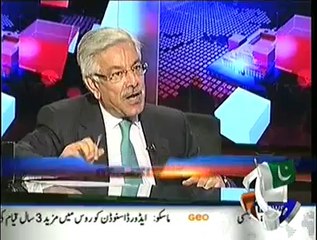 Hamd Mir vs Khawaja Asif in Capital Talk