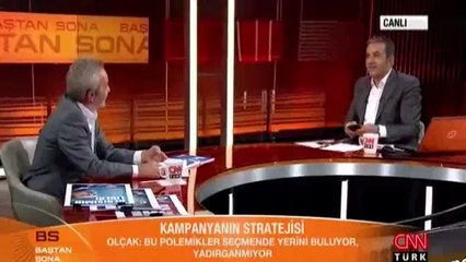 Erdoğan'ın reklamcısından canlı yayında gaf