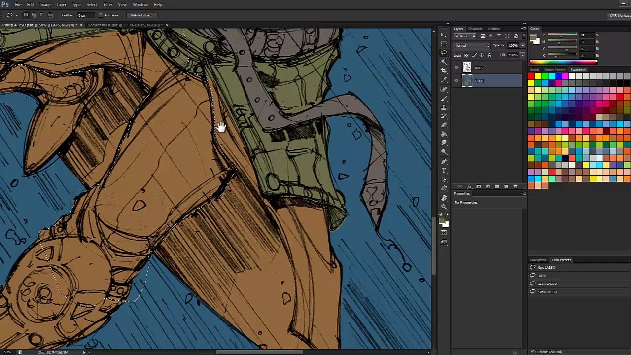 Coloring Comics 1