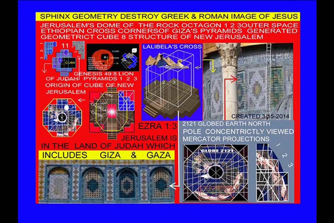 LION SPHINX OF GIZA& GAZA WAS JERUSALEM TEMPLE MOUNT CHIEF FOCUS