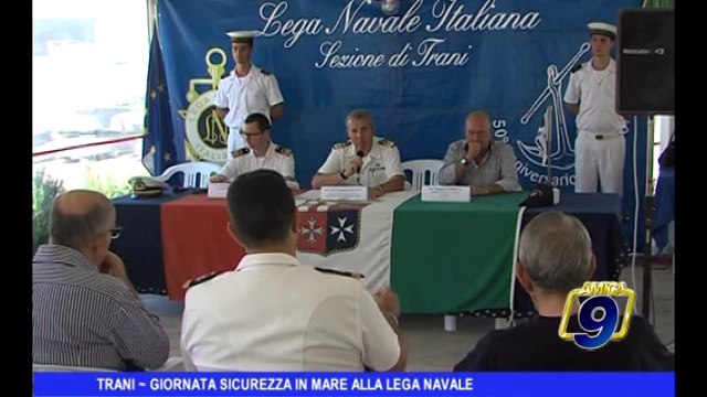 TRANI | Giornata sicurezza in mare alla Lega Navale