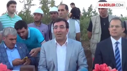 Bakan Yılmaz, termal su kaynağında incelemede bulundu -
