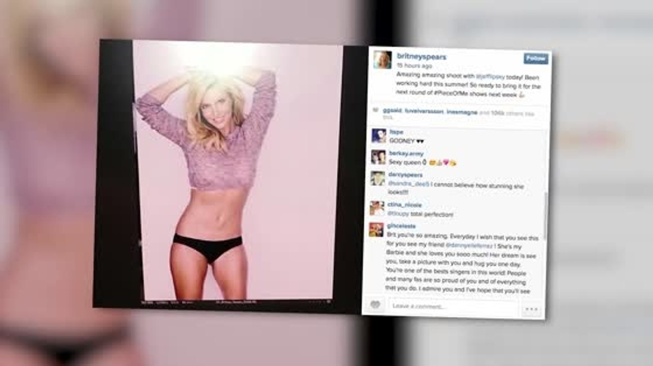 Britney Spears zeigt ihren Körper auf Instagram