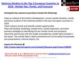 Mattress Market in the Top 5 European Countries to 2018