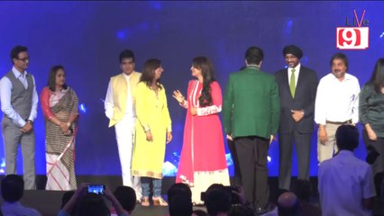 Raveena And Juhi At The Channel Launch Of Sony Pal