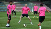 Training session: Xavi and Mathieu not travelling to Finland