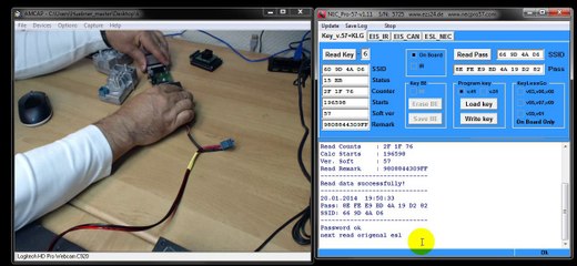 How to use Mercedes Benz NEC PRO57 do ESL 204 Programing OBDexpress.co.uk