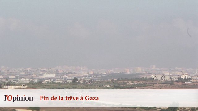 60’’ : Le Hamas reprend ses frappes sur Israël