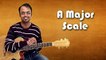 How To Play - A Major Scale - Guitar Lesson For Beginners