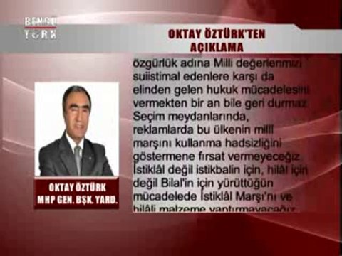 SÖZ UÇAR YAZI KALIR - OKTAY ÖZTÜRK 08.08.2014