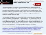 Global Medication Management Market Report Global Forecast Period of Six