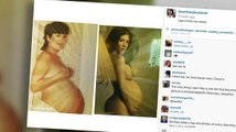 Kourtney Kardashian Shares a Nude Pregnancy Snap
