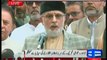 Dr. Tahir-ul-Qadri's Important Message for PTI & PAT Workers