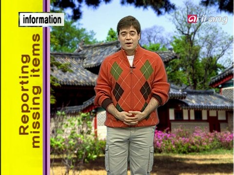 Traveler's Korean (English) S1Ep20 I lost my bag. 가방을 잃어버렸어요[ga-bang-eul i-reo-beo-ryeo-sseo-yo]