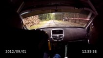 es1 rallye terre de lozere 2012 JP MONNIN Franck Gilliot 207 RC R3T