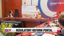 President Park stresses need for Koreans to share views on regulatory reforms
