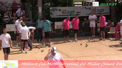 Troisième partie Grand Prix Bouliste, Sport Boules, Gap 2014