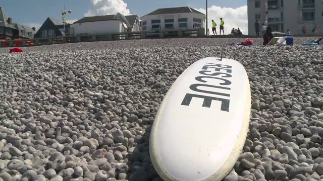 Visite au poste de secours de la plage de Fécamp
