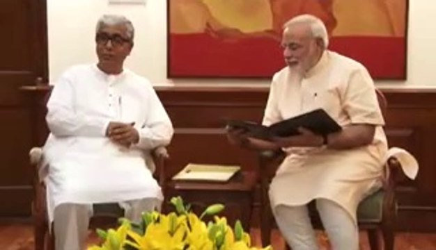 Tripura Chief Minister calls on Prime Minister Narendra Modi