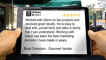 Webjutsu Philadlephia         Superb         5 Star Review by Brad O.