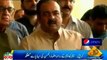 Khawaja Izharul Hasan Media Talk outside Sindh Assembly on local government (LG) elections