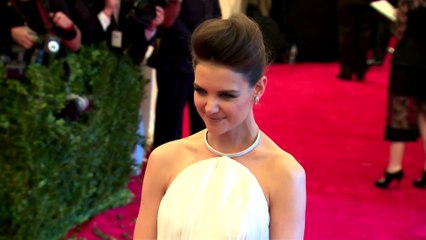 Katie Holmes Stuns in A See-Through Bodysuit