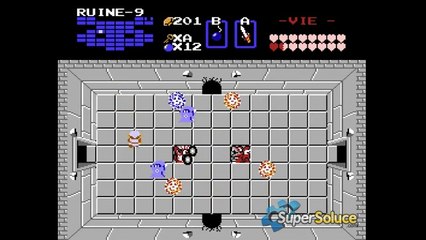 Soluce Zelda 1 NES - 2ème Quête : Montagne de la Mort